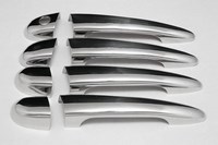 Накладки на ручки дверей (нерж.) 4 шт. BMW (бмв) X - 5 2007 - 2009